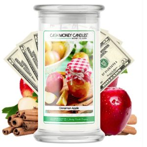 Cinnamon Apple Cash Money Candle